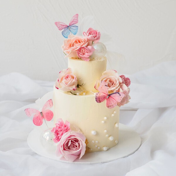 Alfea Cake | Mini 2 Tier Garden Theme